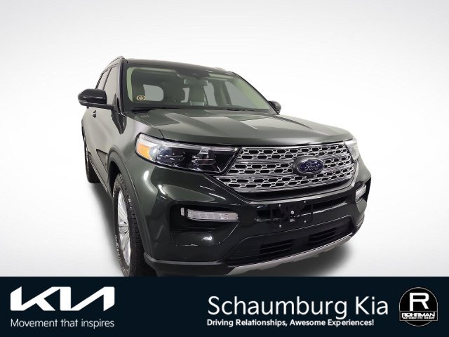 Used 2022 Ford Explorer Limited w/ Limited Technology Package AWD/4WD image 3
