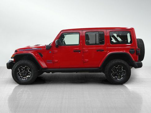 Used 2021 Jeep Wrangler Unlimited Rubicon 4xe w/ Steel Bumper Group AWD/4WD image 2