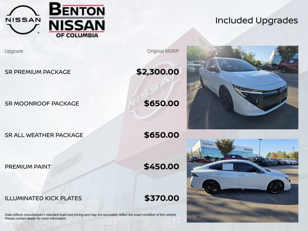 Used 2026 Nissan Sentra SR w/ SR Premium Package FWD image 5