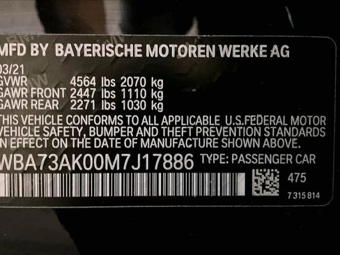 Used 2021 BMW 228i xDrive Gran Coupe w/ M Sport Package AWD/4WD image 33