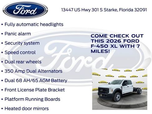 New 2026 Ford F450 XL AWD/4WD image 30