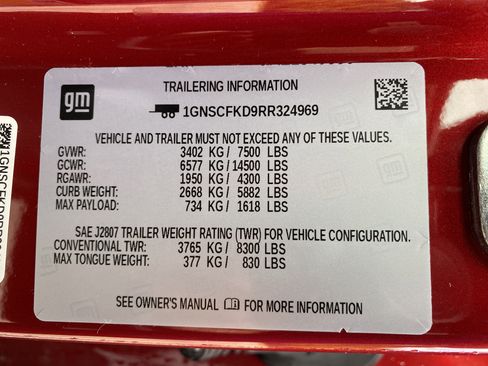 Used 2024 Chevrolet Suburban Premier w/ Premium Package RWD image 43