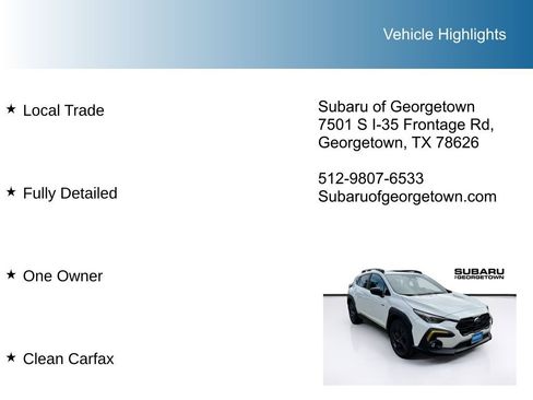 Used 2025 Subaru Crosstrek 2.5i Sport w/ Popular Package #4A image 10