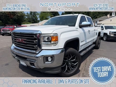 Used 2015 GMC Sierra 2500 SLT w/ Driver Alert Package AWD/4WD image 1