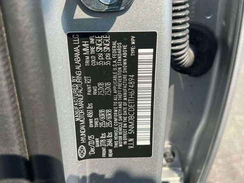Certified 2026 Hyundai Tucson SEL AWD/4WD image 20