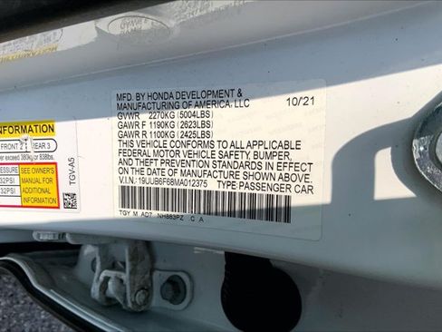 Used 2021 Acura TLX SH-AWD w/ Advance Package image 33