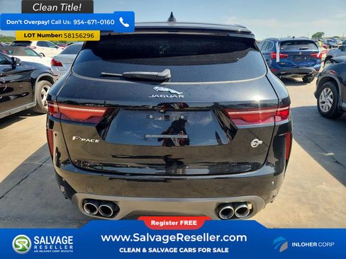 Used 2021 Jaguar F-PACE SVR AWD/4WD image 8