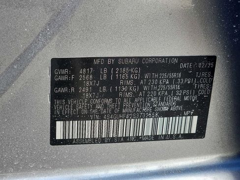 Certified 2025 Subaru Crosstrek 2.5i Sport image 26