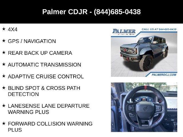 Used 2024 Ford Bronco Raptor w/ Interior Carbon Fiber Pack 6 AWD/4WD image 6