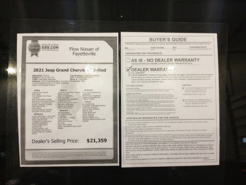 Used 2021 Jeep Grand Cherokee Limited image 37