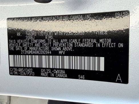 Used 2022 Lexus RX 450h AWD w/ Premium Package image 34