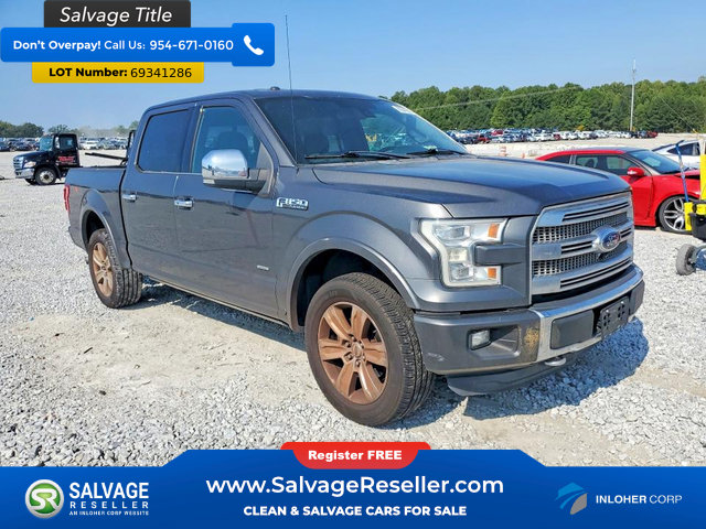Used 2015 Ford F150 Platinum w/ Equipment Group 701A Luxury AWD/4WD image 5