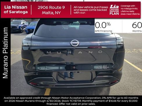 New 2026 Nissan Murano Platinum AWD/4WD image 4