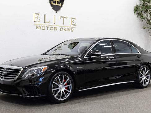 Used 2015 Mercedes-Benz S 63 AMG 4MATIC Sedan w/ Driver Assistance Package image 1