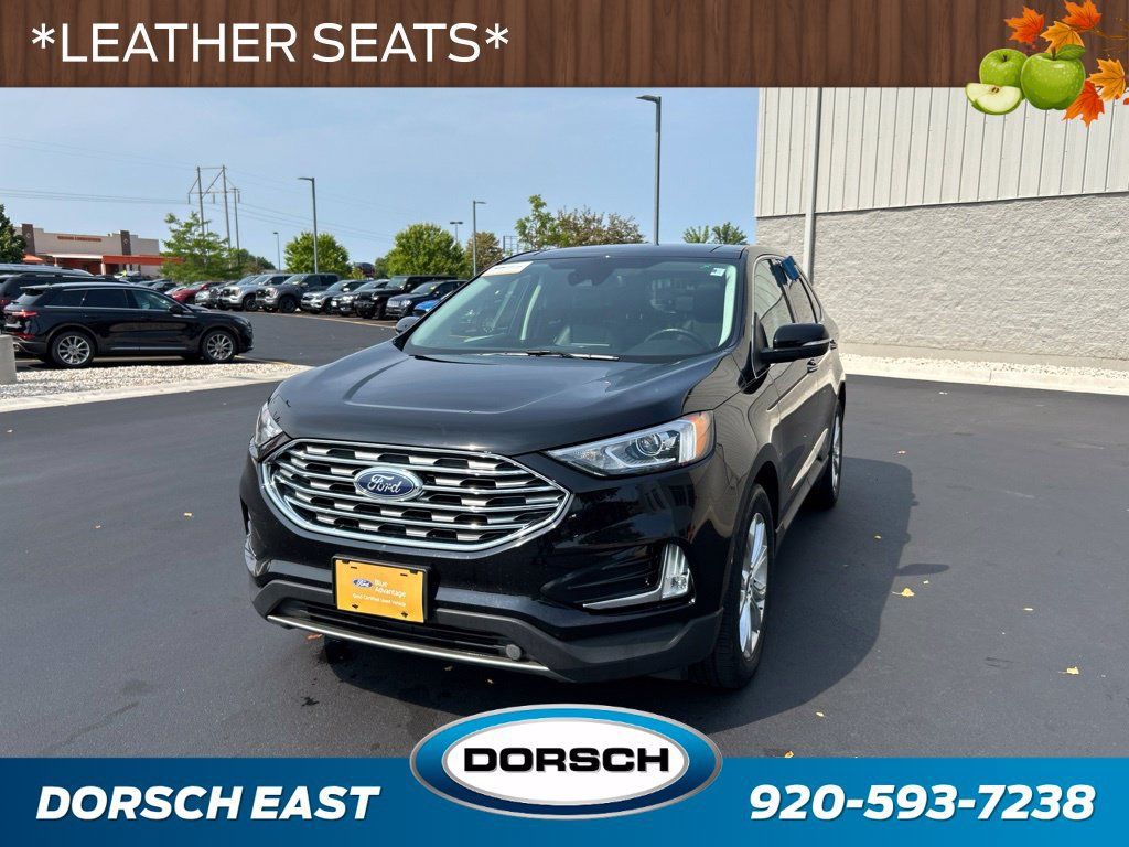 Certified 2021 Ford Edge Titanium w/ Canadian Touring Package AWD/4WD image 1
