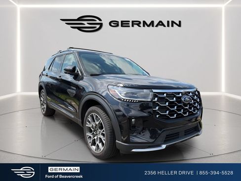Certified 2025 Ford Explorer Platinum w/ Ultimate Package AWD/4WD image 1
