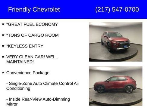 Certified 2022 Chevrolet TrailBlazer LT w/ Sun and Liftgate Package FWD image 18
