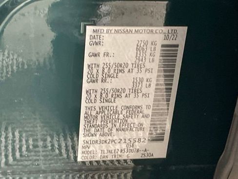 Used 2023 Nissan Pathfinder Platinum AWD/4WD image 33