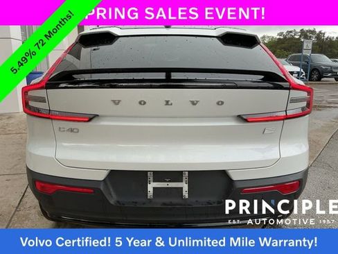 Certified 2023 Volvo C40 P8 Recharge Plus AWD/4WD image 12