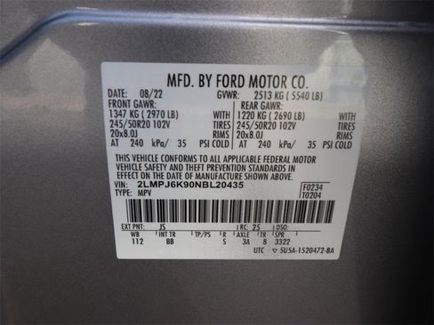 Used 2022 Lincoln Nautilus Reserve image 24