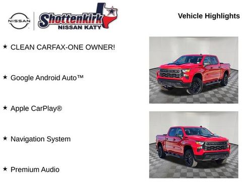 Used 2025 Chevrolet Silverado 1500 Custom Trail Boss w/ Turbomax Blackout Package image 6