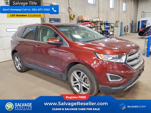 Used 2015 Ford Edge Titanium w/ Technology Package AWD/4WD image 5