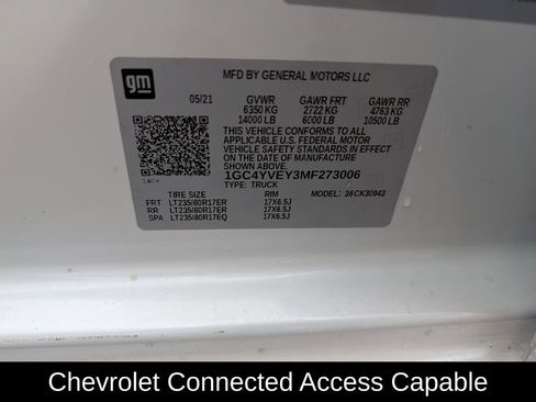 Used 2021 Chevrolet Silverado 3500 High Country w/ Technology Package AWD/4WD image 36