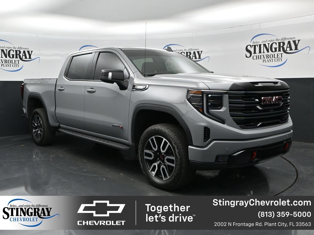 Certified 2025 GMC Sierra 1500 AT4 w/ AT4 Premium Package AWD/4WD 360° Tour