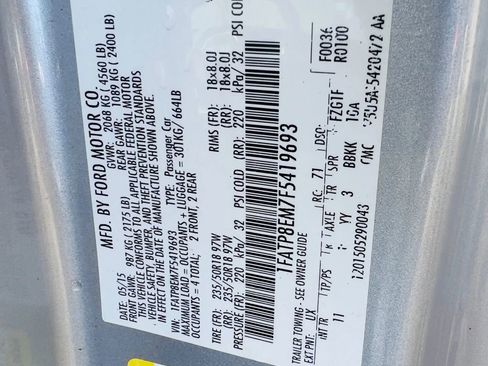 Used 2015 Ford Mustang Convertible w/ Equipment Group 051A image 32