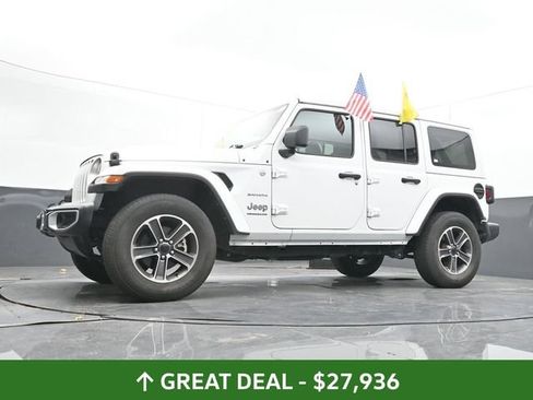 Used 2023 Jeep Wrangler Unlimited Sahara AWD/4WD image 49