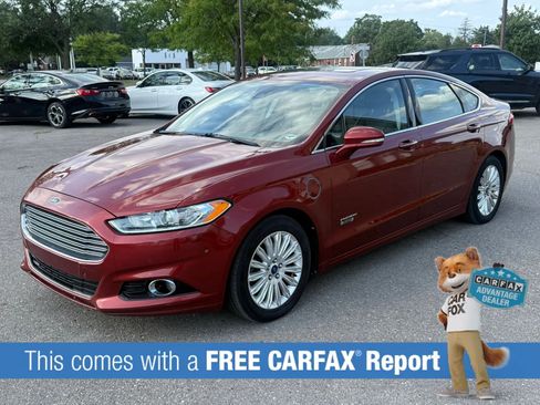 Used 2014 Ford Fusion Energi Titanium w/ Driver Assist Package FWD image 1