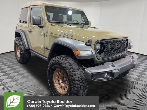 Used 2025 Jeep Wrangler Sport AWD/4WD image 1