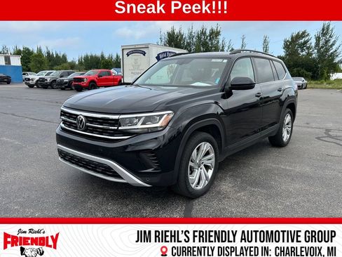 Used 2022 Volkswagen Atlas SE AWD/4WD image 1