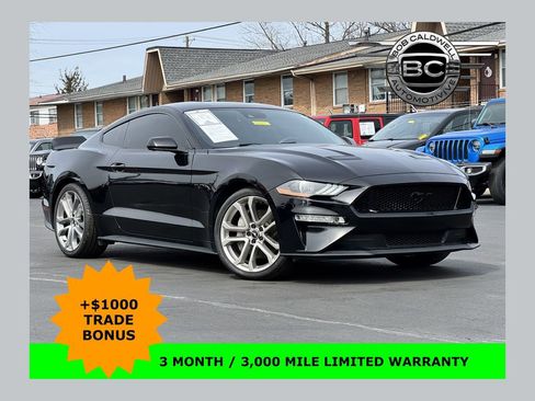 Used 2021 Ford Mustang GT Premium w/ Black Accent Package RWD image 1