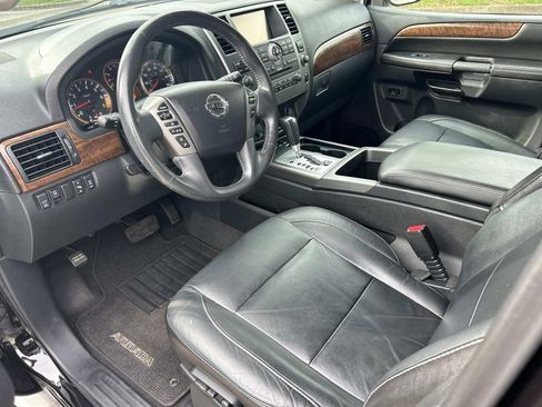 Used 2014 Nissan Armada Platinum w/ 2nd Row Captain Seat Package RWD image 16
