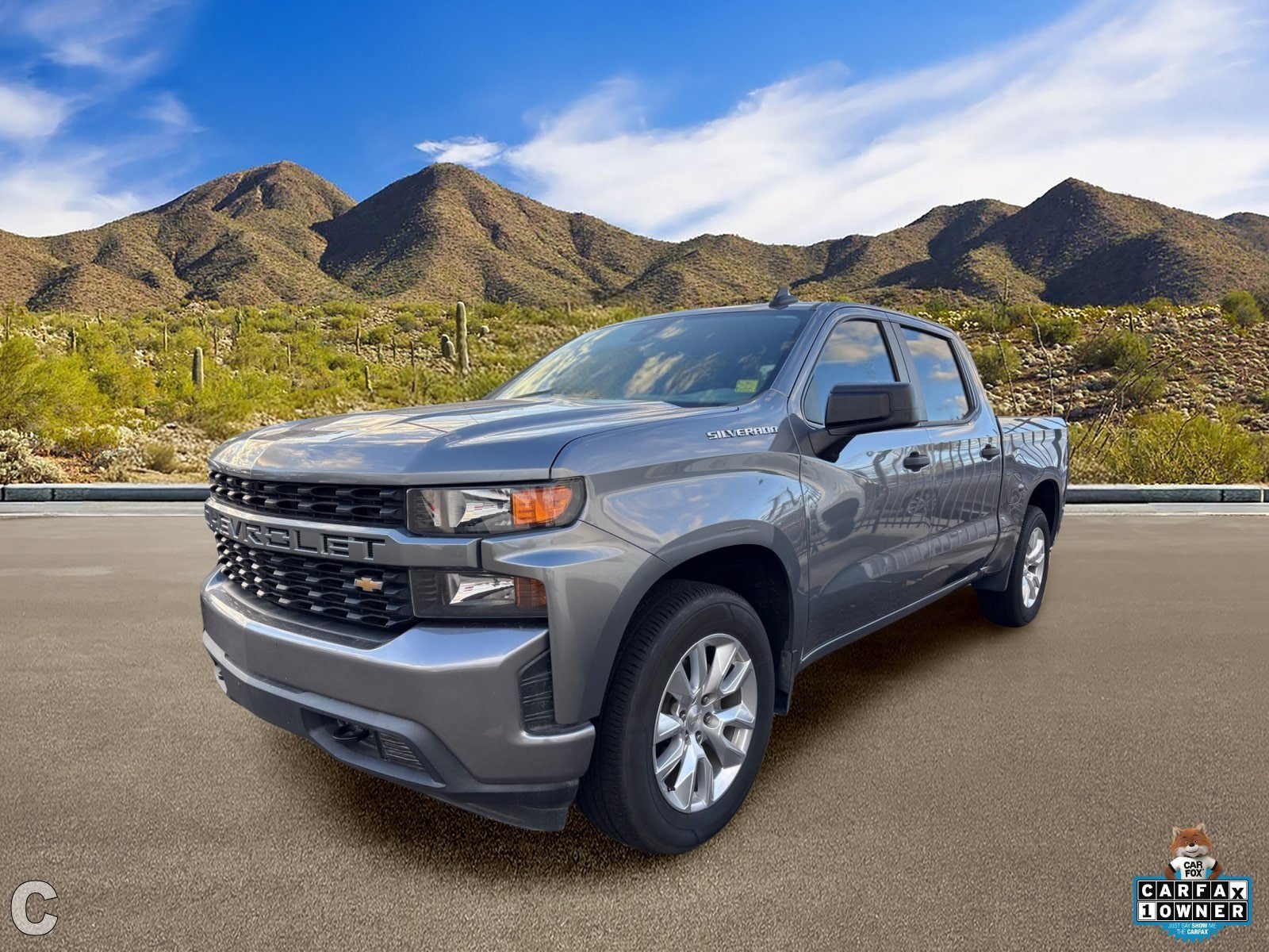 Used 2021 Chevrolet Silverado 1500 Custom w/ Safety Confidence Package RWD image 2