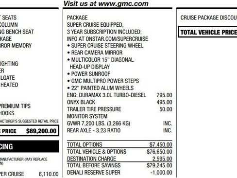 Certified 2026 GMC Sierra 1500 Denali AWD/4WD image 2