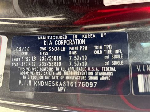 New 2026 Kia Carnival SX FWD image 27