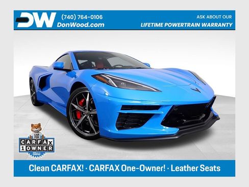 Used 2022 Chevrolet Corvette Stingray Premium Cpe w/ Z51 Performance Package RWD image 1