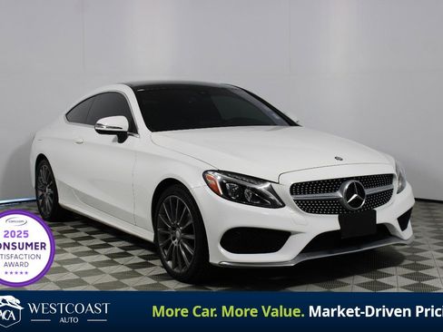 Used 2017 Mercedes-Benz C 300 Coupe w/ Sport Package image 1