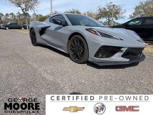 Certified 2025 Chevrolet Corvette Stingray Preferred Cpe w/ Stealth Interior Trim Package image 1
