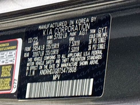 New 2026 Kia Sorento EX image 25