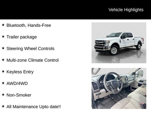Used 2021 Ford F250 XLT w/ XLT Value Package AWD/4WD image 16