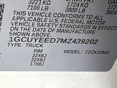 Used 2021 Chevrolet Silverado 1500 RST w/ Bed Protection Package AWD/4WD image 31
