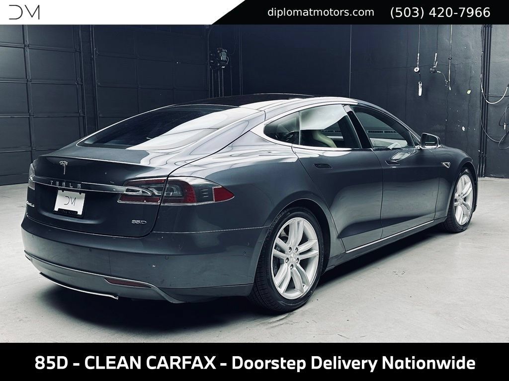 Used 2015 Tesla Model S 85D AWD/4WD image 7