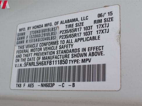 Used 2015 Honda Odyssey EX-L image 33