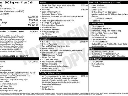Used 2022 RAM 1500 Big Horn image 3