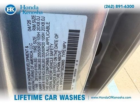 Used 2026 Honda Pilot Sport image 4