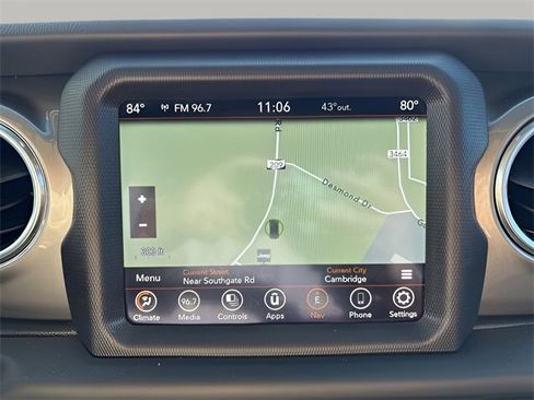 Used 2021 Jeep Wrangler Unlimited Sahara w/ Uconnect 4C Nav & Sound Group image 13