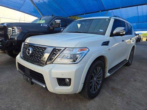 Used 2019 Nissan Armada Platinum w/ Captain's Chairs Package image 1